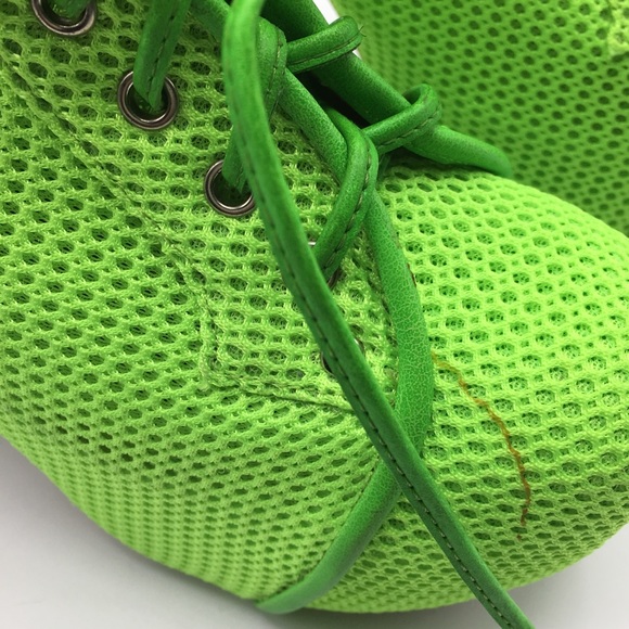 Flawed Jeffrey Campbell NWT lime green Litas. - Picture 3 of 17